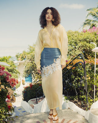 OLAS DE NACAR SKIRT