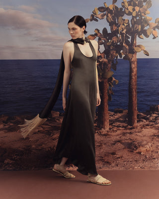 CENIZA NOCTURNA DRESS