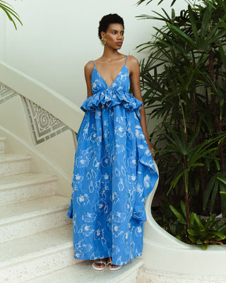 FORMENTERS AZUL DRESS